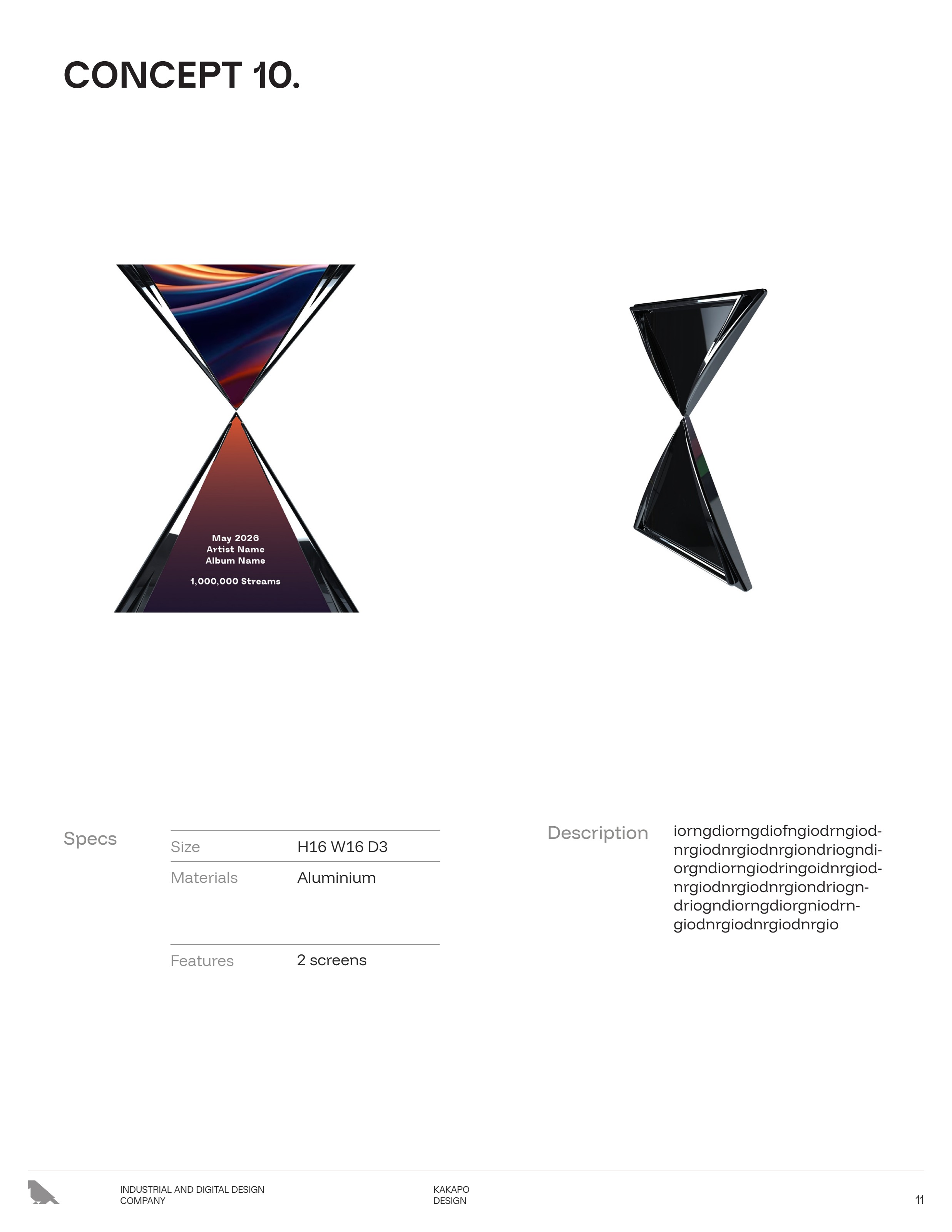 Concept 10 — Hourglass