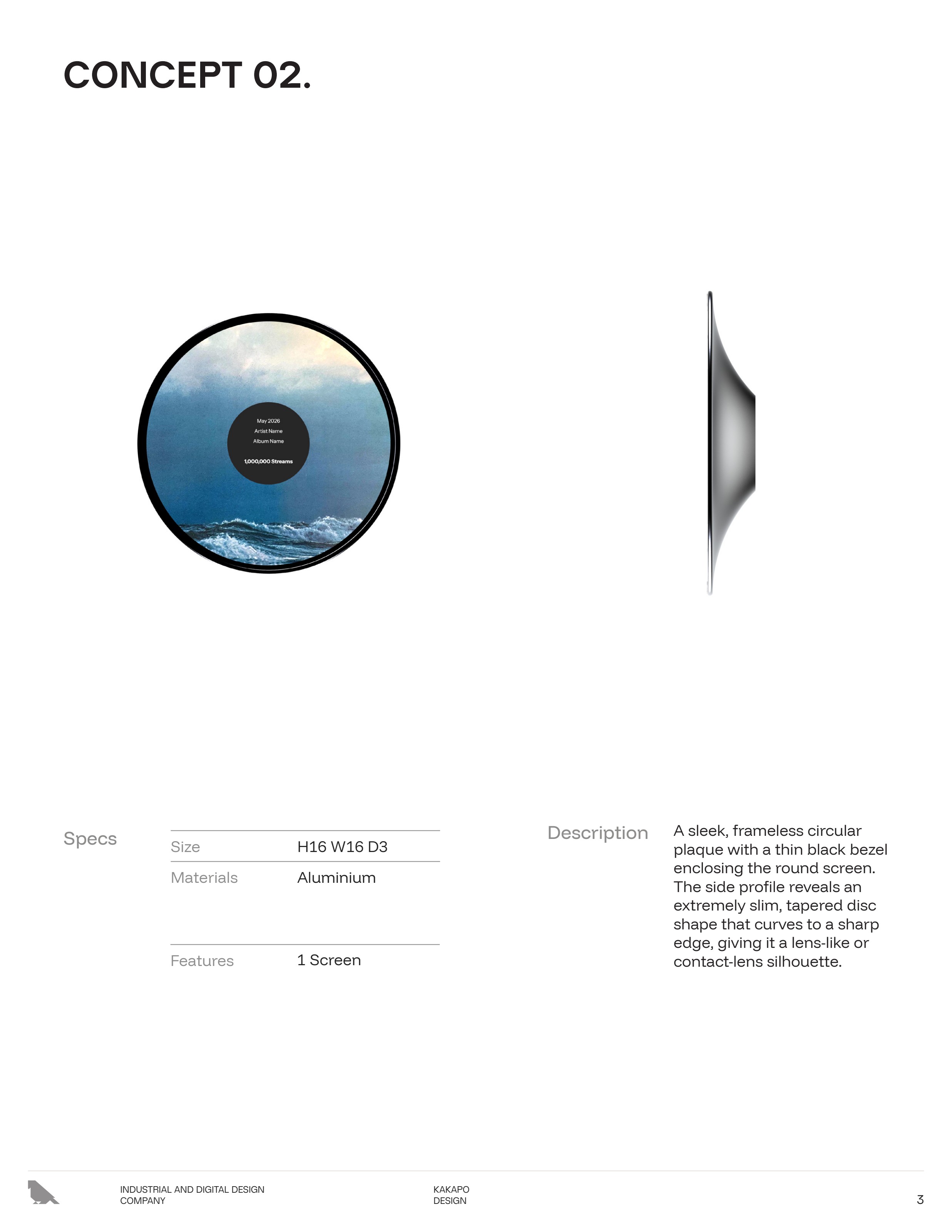 Concept 2 — Slim Lens
